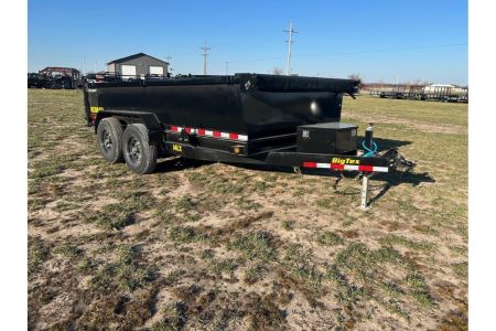 New 2027 Big Tex Trailers 83x14 Tandem 14K Dump w/ 2' Sides Dump Trailer
