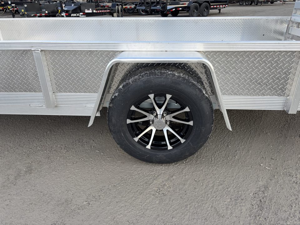 New 2027 Sport Haven AUT714DS-F (7' X 14') 2.9K Aluminum Utility Trailer w/ ATP Sides