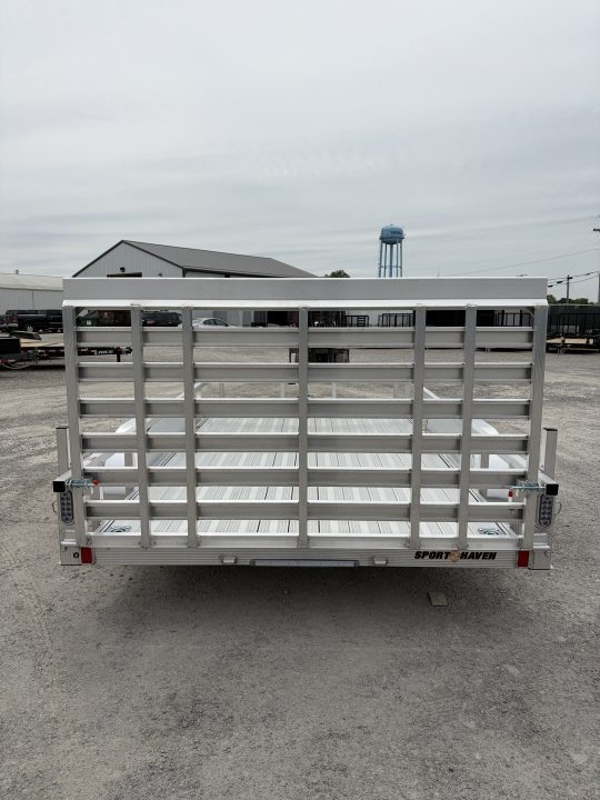 New 2027 Sport Haven AUT714TD-HD (7' X 14') 7K Deluxe Aluminum Utility Trailer