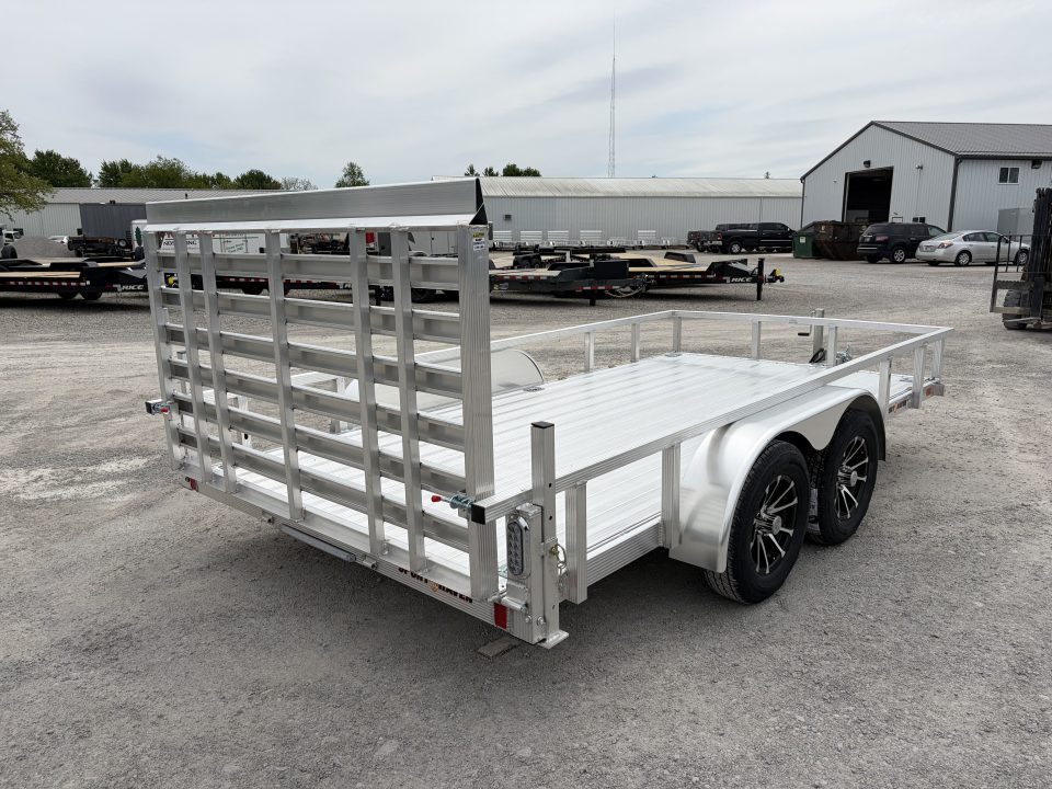 New 2027 Sport Haven AUT714TD-HD (7' X 14') 7K Deluxe Aluminum Utility Trailer