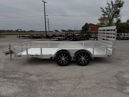 New 2027 Sport Haven AUT714TD-HD (7' X 14') 7K Deluxe Aluminum Utility Trailer
