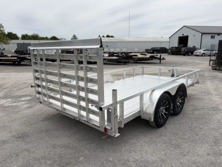 New 2027 Sport Haven AUT714TD-HD (7' X 14') 7K Deluxe Aluminum Utility Trailer