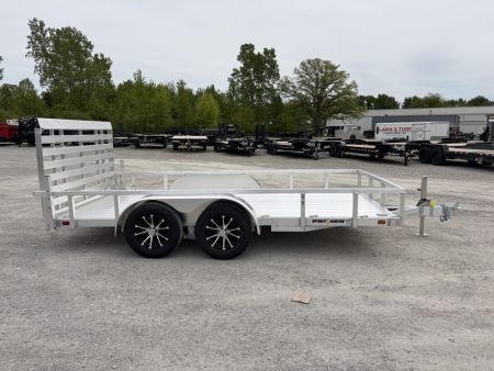 New 2027 Sport Haven AUT714TD-HD (7' X 14') 7K Deluxe Aluminum Utility Trailer