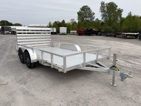New 2027 Sport Haven AUT714TD-HD (7' X 14') 7K Deluxe Aluminum Utility Trailer