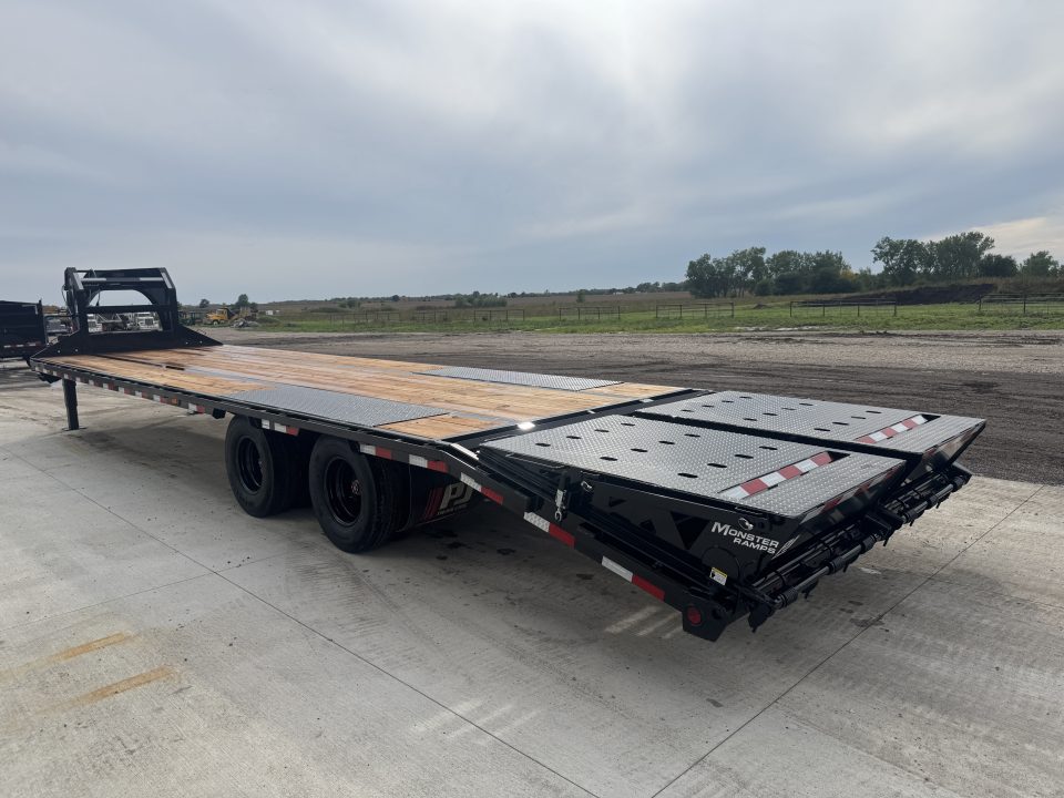 New 2027 PJ Trailers LD32GN Flatbed Trailer