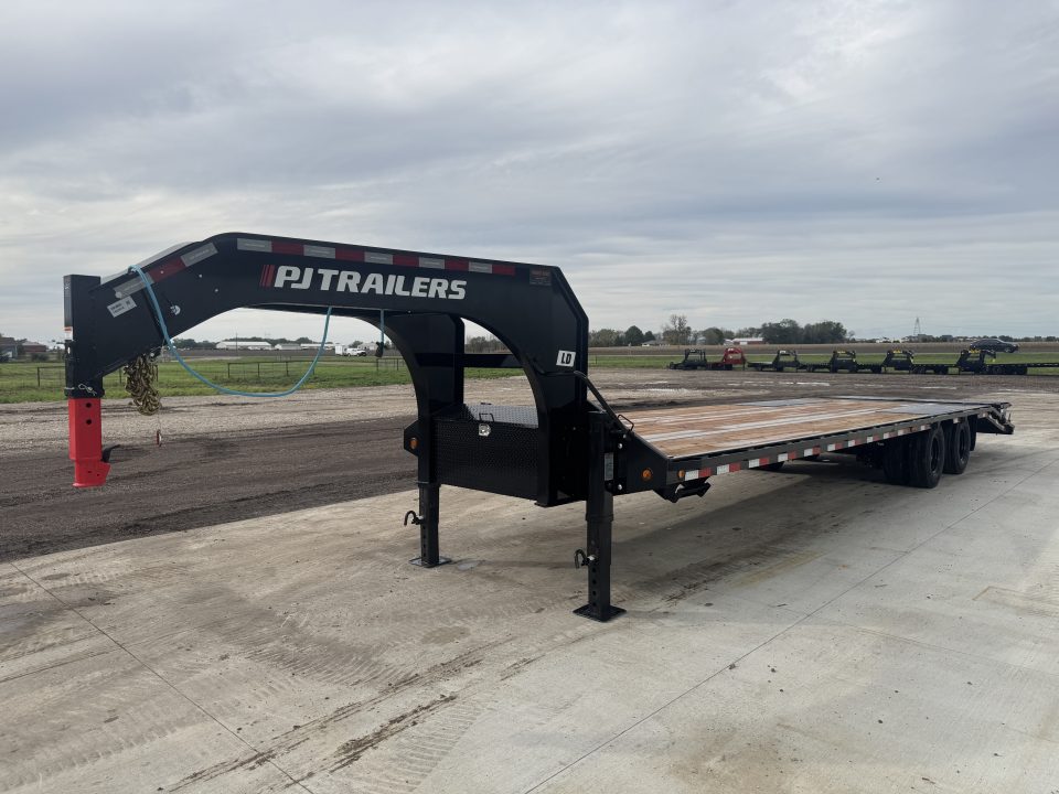 New 2027 PJ Trailers LD32GN Flatbed Trailer