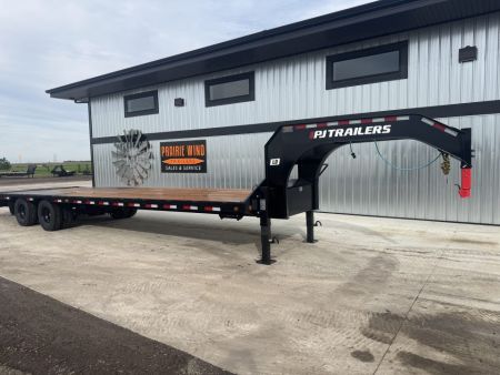 New 2027 PJ Trailers LD32GN Flatbed Trailer