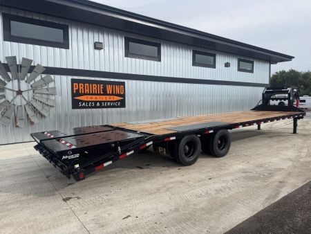New 2027 PJ Trailers LD32GN Flatbed Trailer