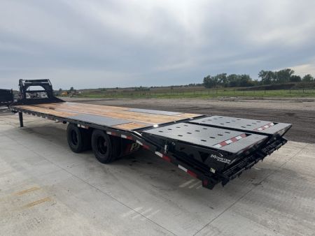 New 2027 PJ Trailers LD32GN Flatbed Trailer