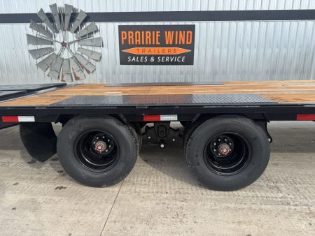 New 2027 PJ Trailers LD32GN Flatbed Trailer
