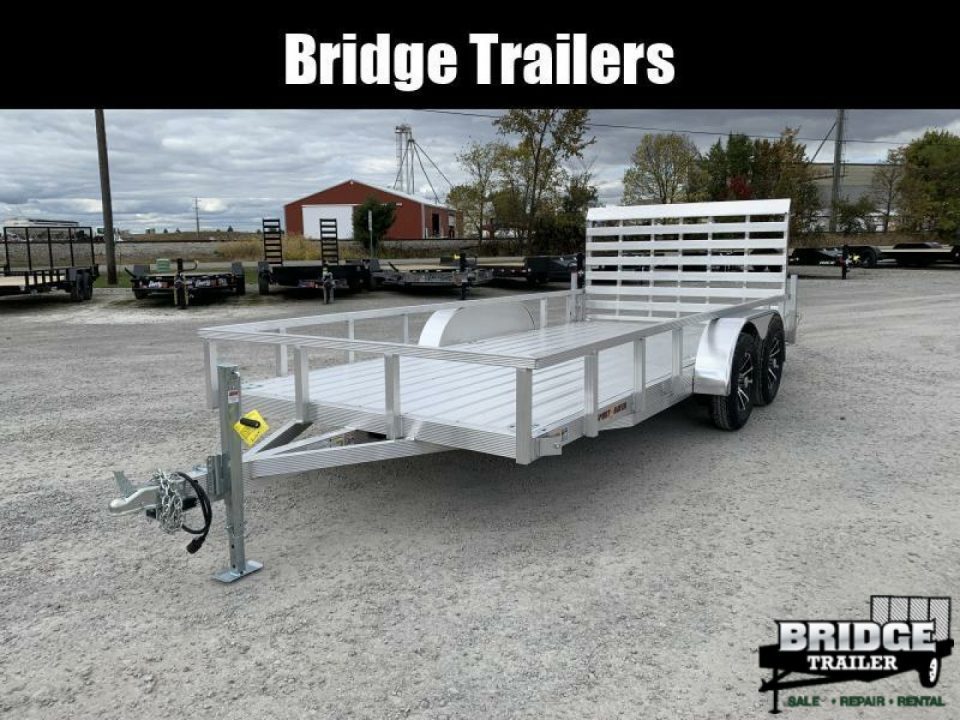 New 2027 Sport Haven AUT716TD-HD (7' X 16') 7K Deluxe Aluminum Utility Trailer