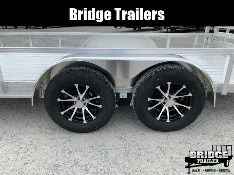 New 2027 Sport Haven AUT716TD-HD (7' X 16') 7K Deluxe Aluminum Utility Trailer