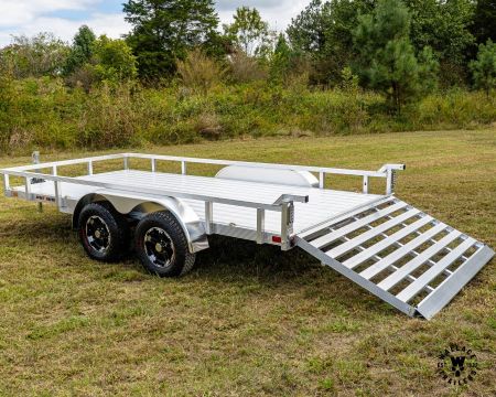 New 2027 Sport Haven 7X14 7K ALUMINUM Utility Trailer