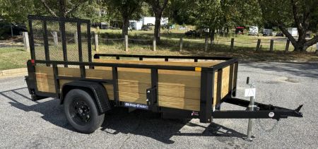 New 2026 Sure-Trac 5x10 3 Board 3.5k Utility Trailer
