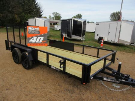 New 2027 Quality Steel and Aluminum 82x16 Utility Trailer
