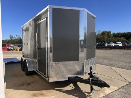 New 2027 Formula Trailers 7 X 14 FT TRAVERSE ENCLOSED CARGO TRAILER 7 FT INT HEIGHT REAR RAMP DOOR 7K