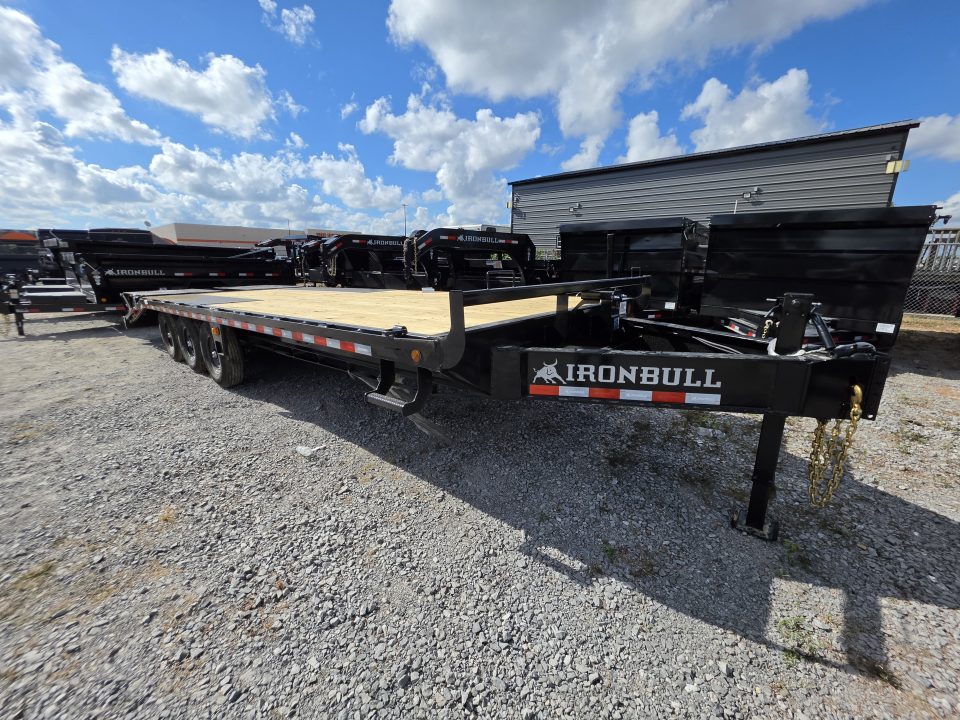 New 2027 Iron Bull FDP0225073 Flatbed Trailer