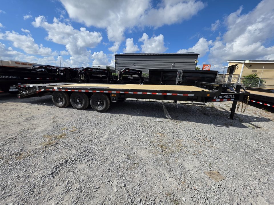 New 2027 Iron Bull FDP0225073 Flatbed Trailer