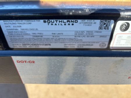 New 2027 SOUTHLAND TRAILER CORP. HBAT7-20BT Utility Trailer