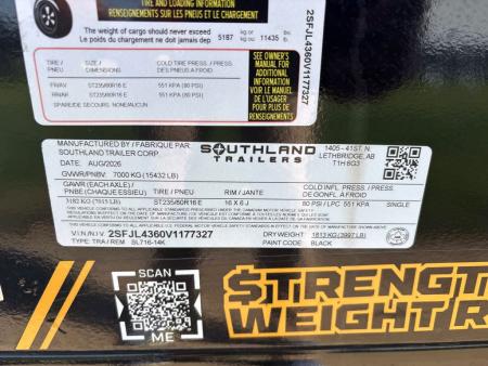 New 2027 SOUTHLAND TRAILER CORP. SL716-14K Dump Trailer