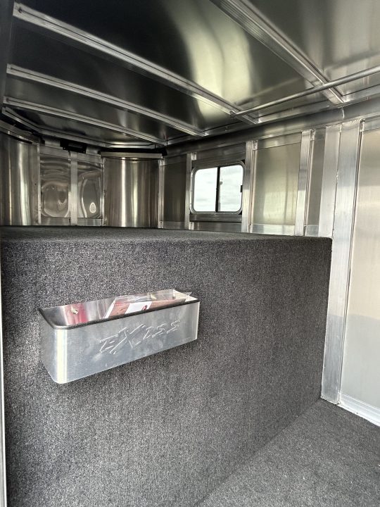 New 2027 Exiss Trailers 7400 4 Horse GN Horse Trailer