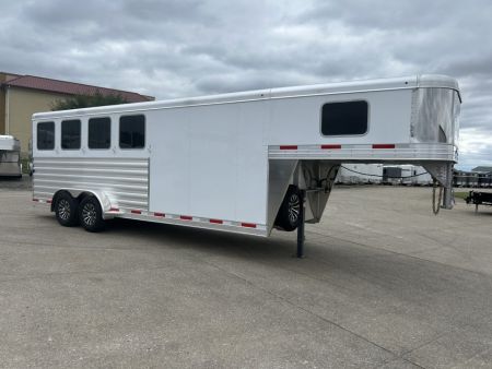New 2027 Exiss Trailers 7400 4 Horse GN Horse Trailer