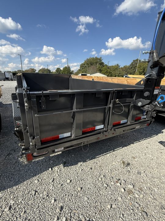 New 2027 Diamond C LPT 207 14’ Dump Trailer, 2SPD JACK, LONG ARM TARP, 15.5K GVWR, LITHIUM BATTERY