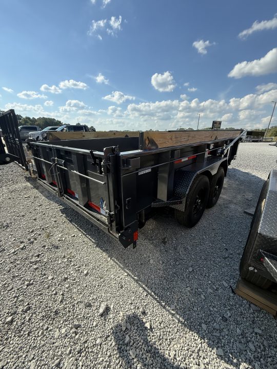 New 2027 Diamond C LPT 207 14’ Dump Trailer, 2SPD JACK, LONG ARM TARP, 15.5K GVWR, LITHIUM BATTERY