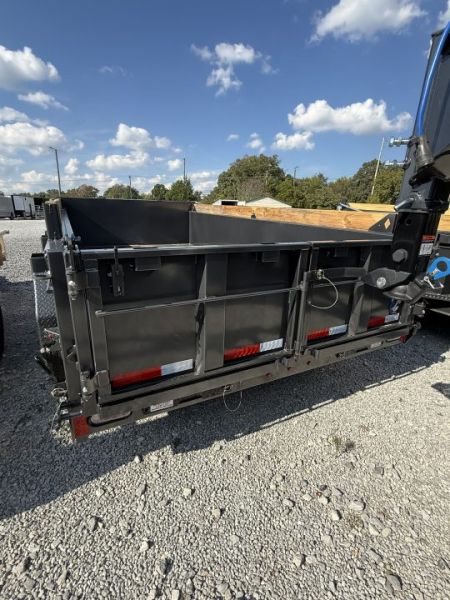 New 2027 Diamond C LPT 207 14’ Dump Trailer, 2SPD JACK, LONG ARM TARP, 15.5K GVWR, LITHIUM BATTERY