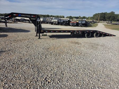 New 2027 Load Trail 102X32 TANDEM LO-PRO GOOSENECK W/12' CLETED HYDROTAIL 10K AXLES HDSS & HYDROJACKS