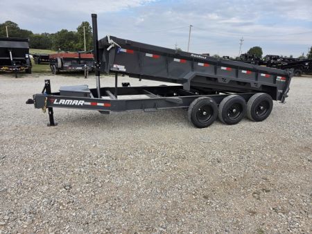 New 2027 Lamar 83X16 TRIPLE 21K TELESCOPIC DUMP W/24  SIDES & 17.5 /16PLY