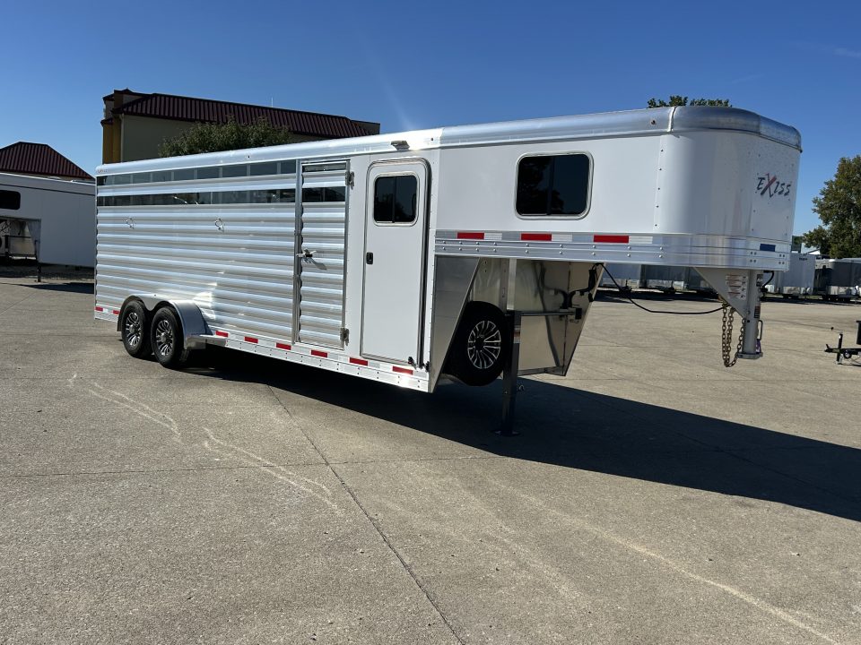 New 2027 Exiss Trailers STC 6824 Stock Combo Trailer