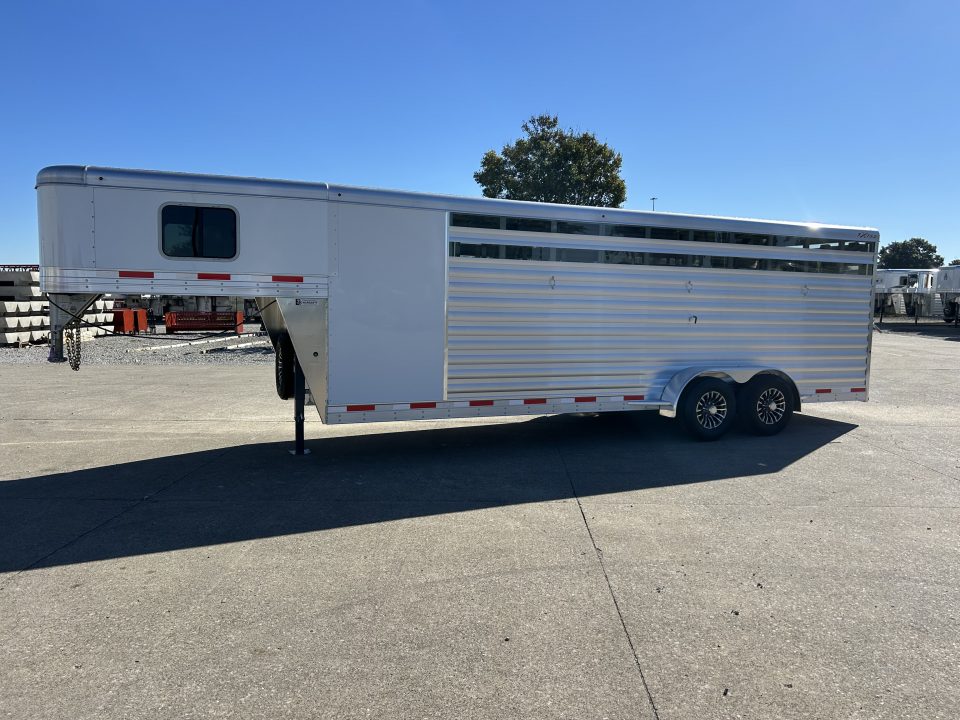 New 2027 Exiss Trailers STC 6824 Stock Combo Trailer