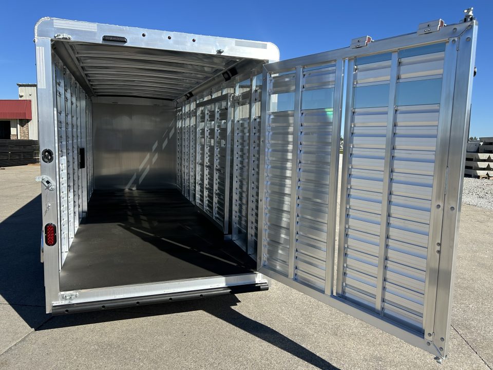 New 2027 Exiss Trailers STC 6824 Stock Combo Trailer