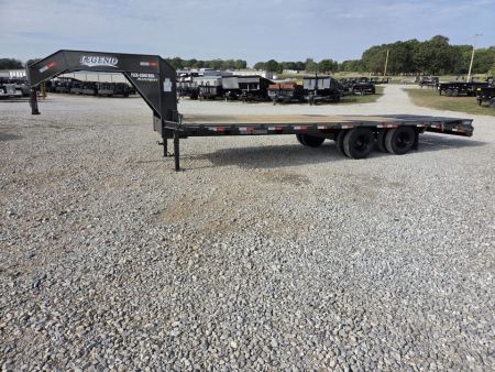 New 2027 Legend 102X25 TANDEM LO-PRO GOOSENECK W/10K AXLES & MAX RAMPS