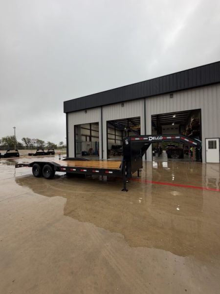 New 2027 Delco Trailers 102 X 24 14K GOOSENECK LOWBOY Car Hauler