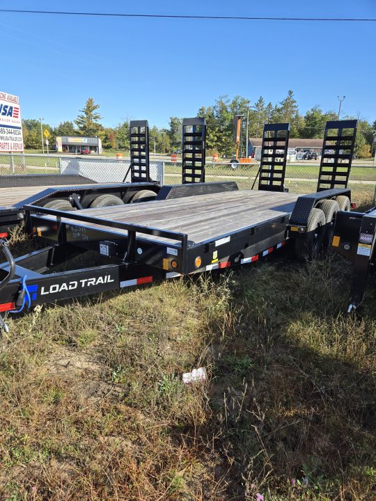 New 2026 Load Trail 83x20 skid trailer 21k w/hd ramps Equipment Trailer