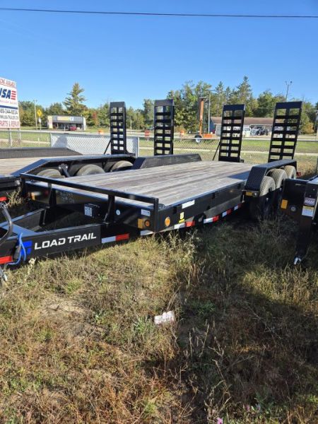 New 2026 Load Trail 83x20 skid trailer 21k w/hd ramps Equipment Trailer
