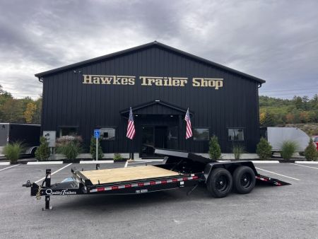 New 2027 Quality Trailers 7X22 (16+6' stationary) / Gravity Tilt Deck - 17,000GVW