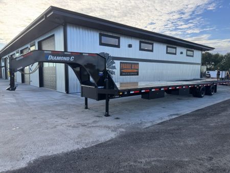 New 2027 Diamond C Trailers FMAX212HDT-38 Flatbed Trailer