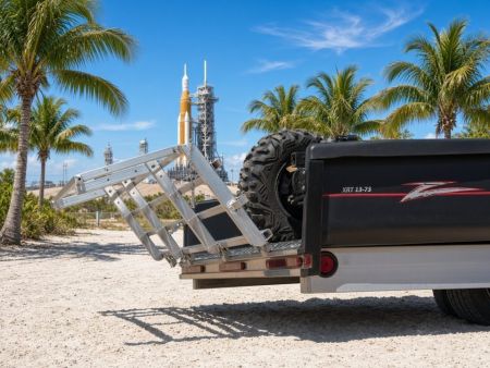 New 2027 FLOE Trailers 4x8 Aluminum Tilt Trailer | 290 LB Dry | 2,090 GVWR Tilt Trailer
