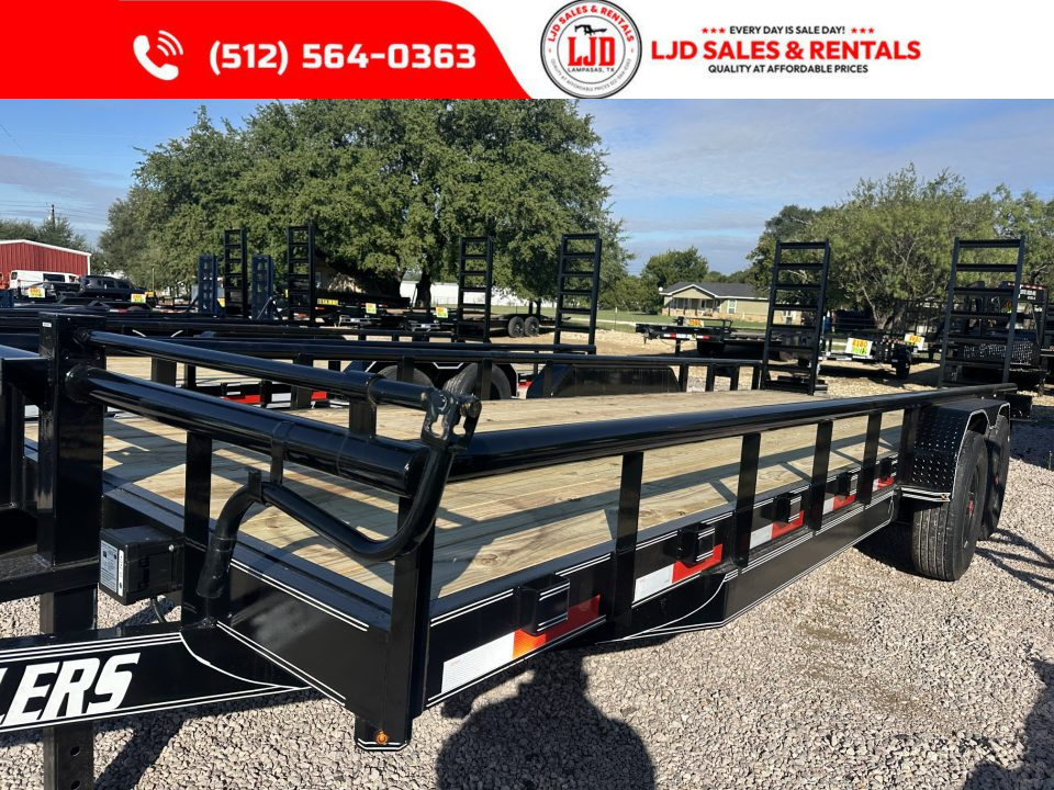 New 2027 A & V - 22' Equipment Trailer - 16K GVWR - 14 Ply Tires