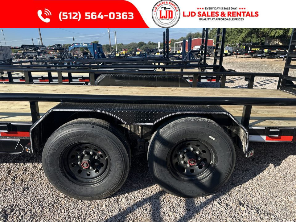 New 2027 A & V - 22' Equipment Trailer - 16K GVWR - 14 Ply Tires