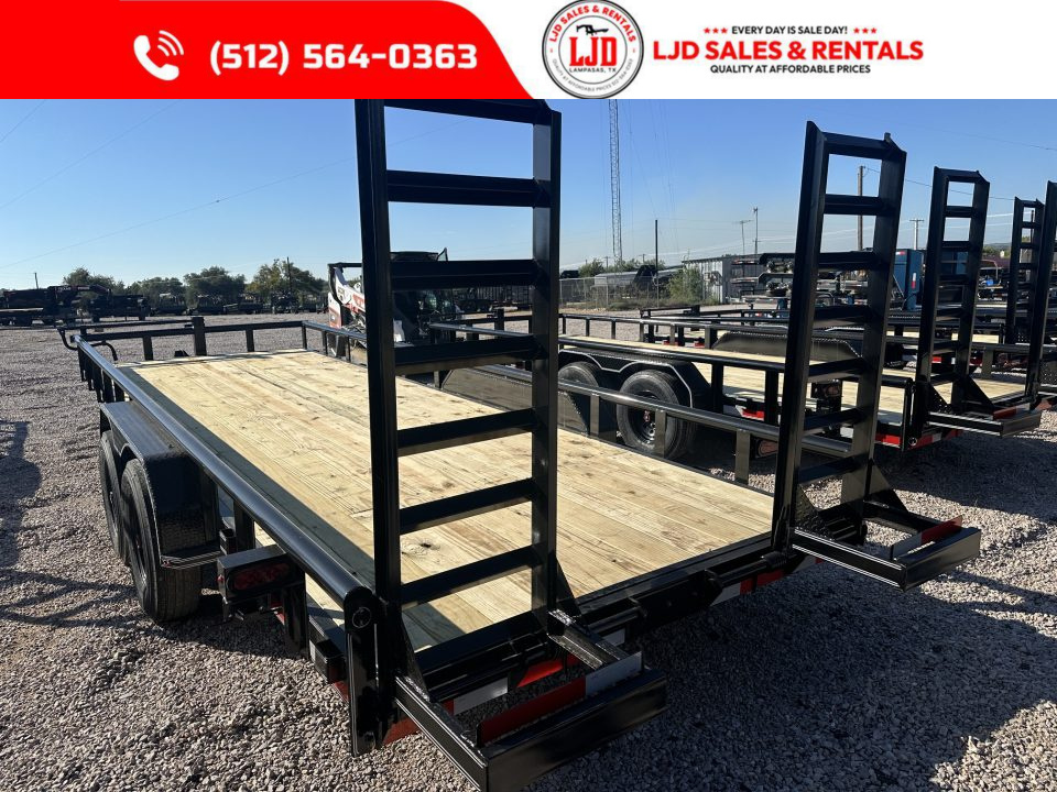 New 2027 A & V - 22' Equipment Trailer - 16K GVWR - 14 Ply Tires
