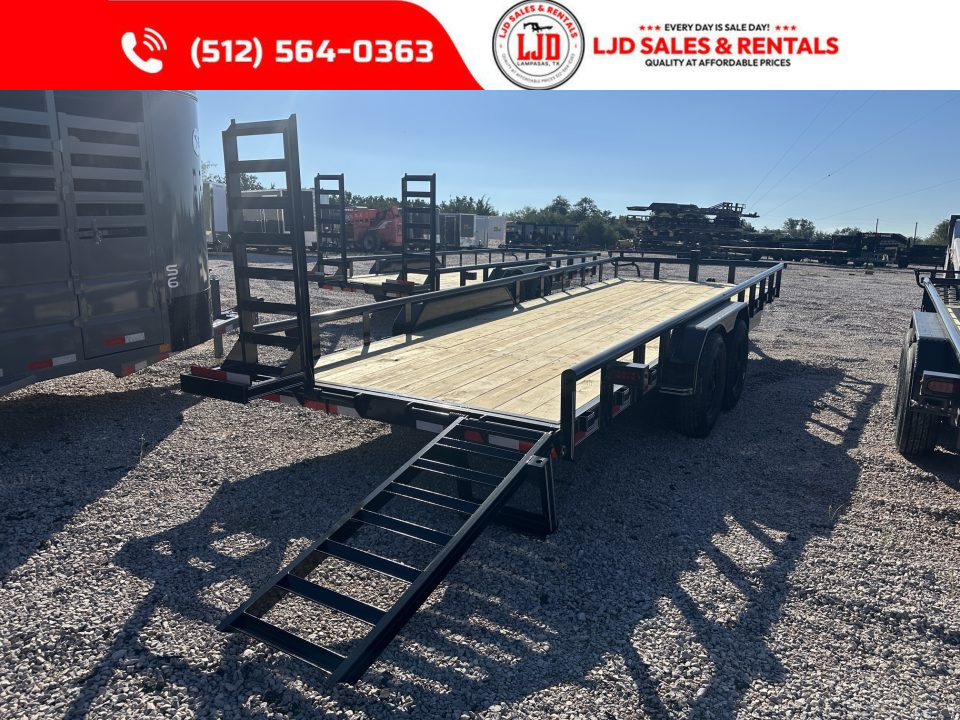 New 2027 A & V - 22' Equipment Trailer - 16K GVWR - 14 Ply Tires