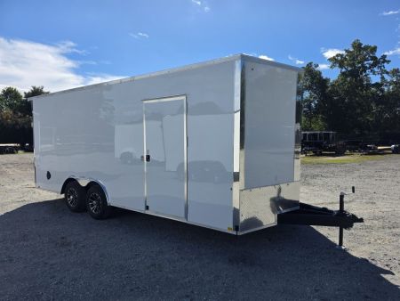 New 2027 Formula Trailers 8.5X20 10K GVWR 080 SCREWLESS EXTERIOR 7' INSIDE ALUMINUM WHEELS UTV SXS CAR 8.5 X 20 Cargo / Enclosed Trailer