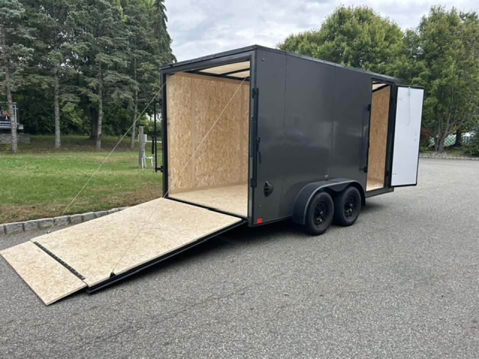 New 2027 Discovery Trailers 7X14 , 7,000 lb. GVWR, with ramp and side door, Cargo / Enclosed Trailer