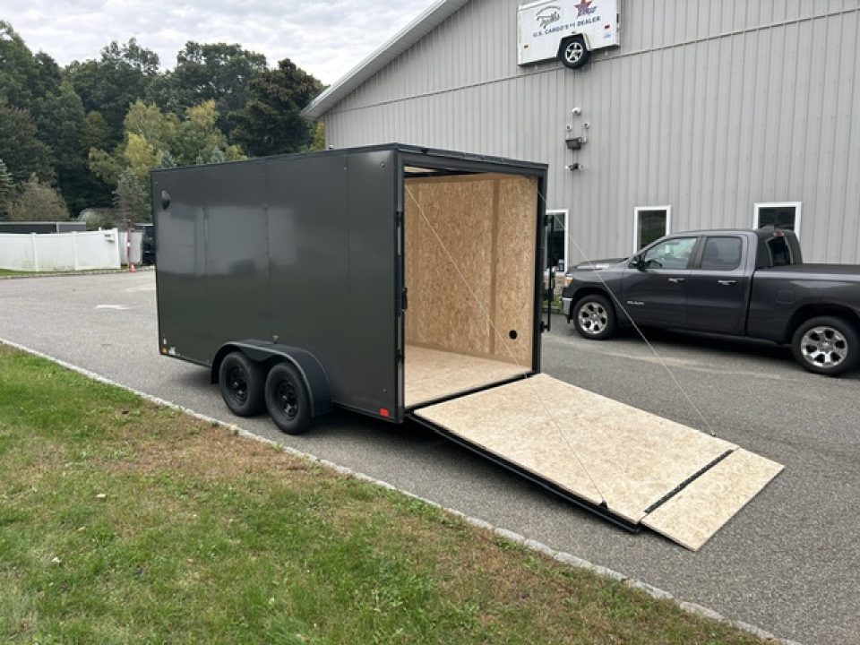 New 2027 Discovery Trailers 7X14 , 7,000 lb. GVWR, with ramp and side door, Cargo / Enclosed Trailer