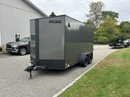 New 2027 Discovery Trailers 7X14 , 7,000 lb. GVWR, with ramp and side door, Cargo / Enclosed Trailer