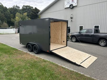 New 2027 Discovery Trailers 7X14 , 7,000 lb. GVWR, with ramp and side door, Cargo / Enclosed Trailer
